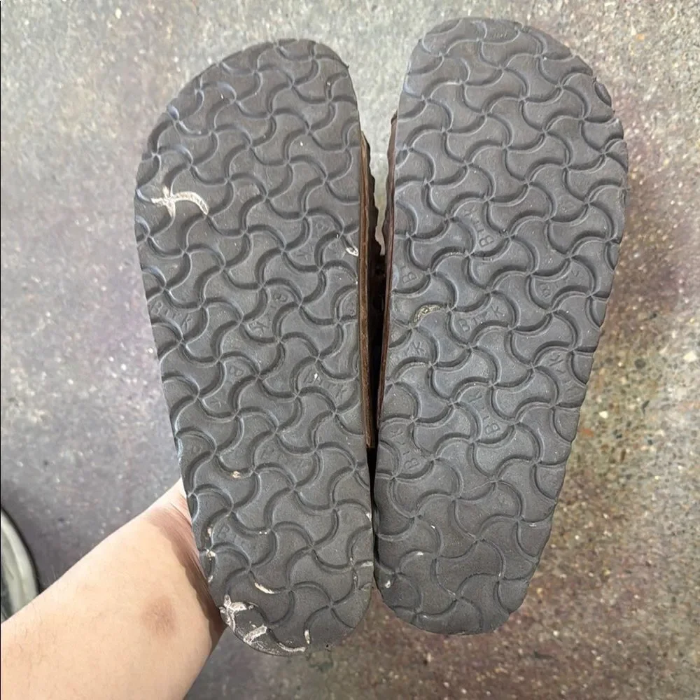 Birkenstock Brown Leather Sandals